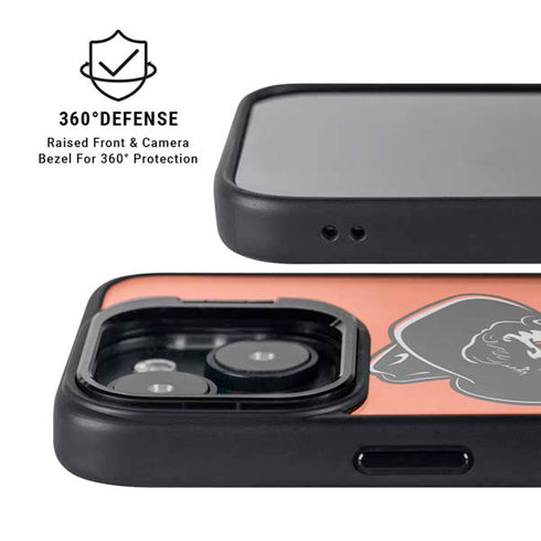 Oklahoma State University OSU Basketball iPhone 15 Kickstand Case